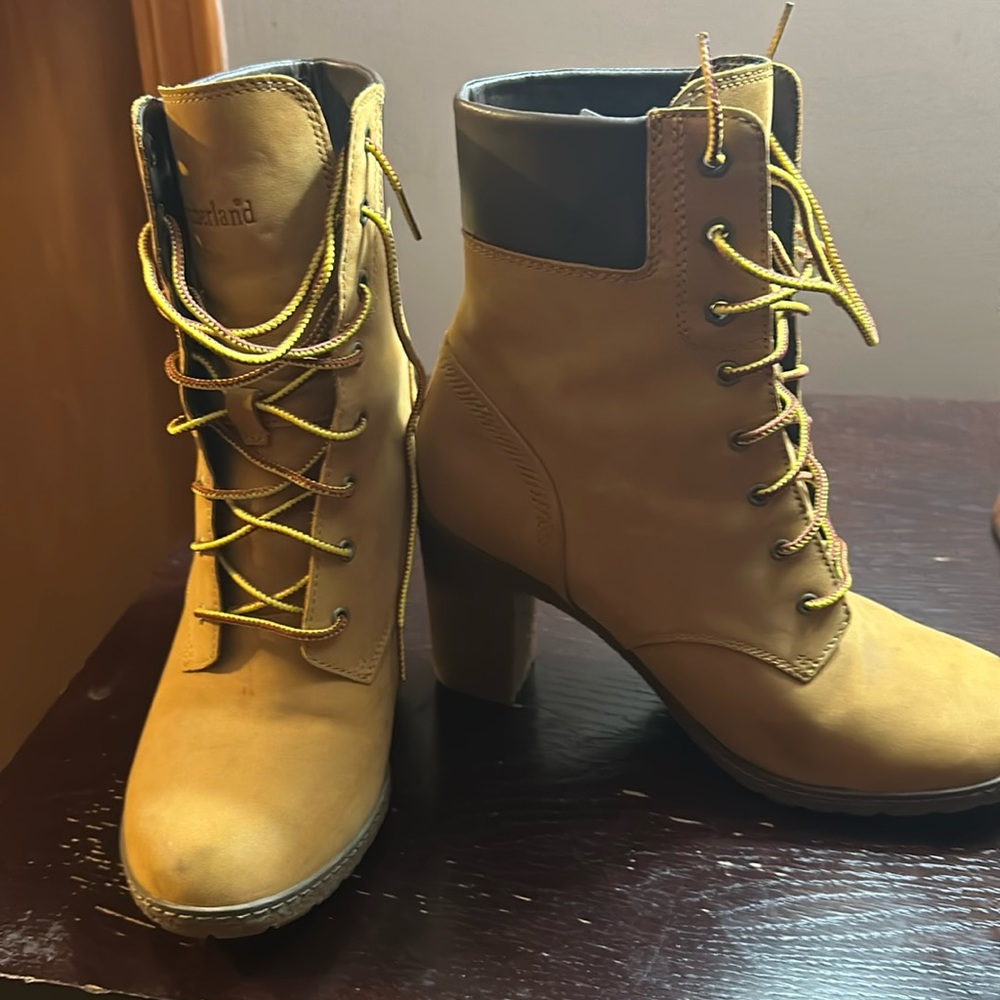 Timberland heel boots